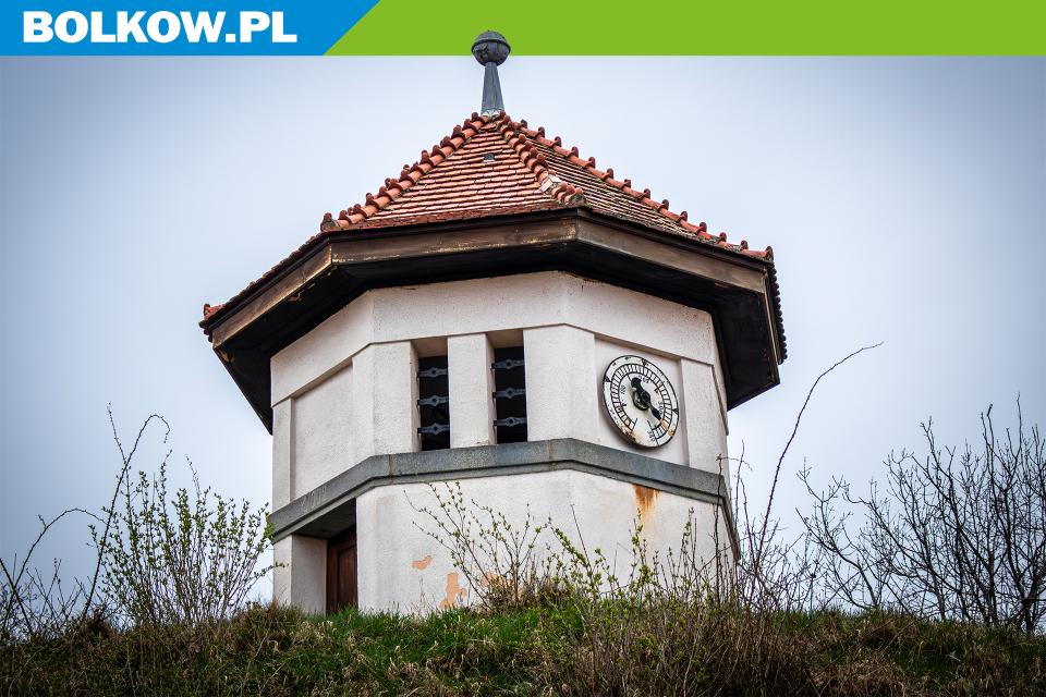 Na zdjęciu wieża ciśnień w Bolkowie