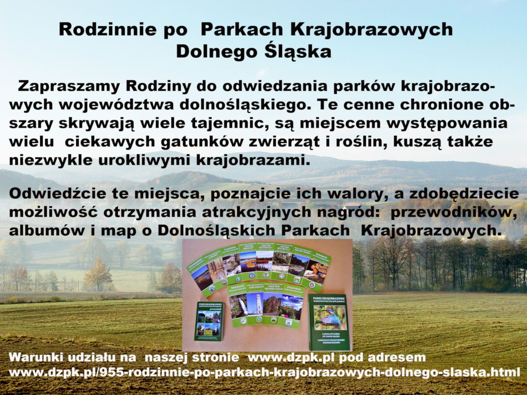 Parki Krajobrazowa Dolnego Śląska